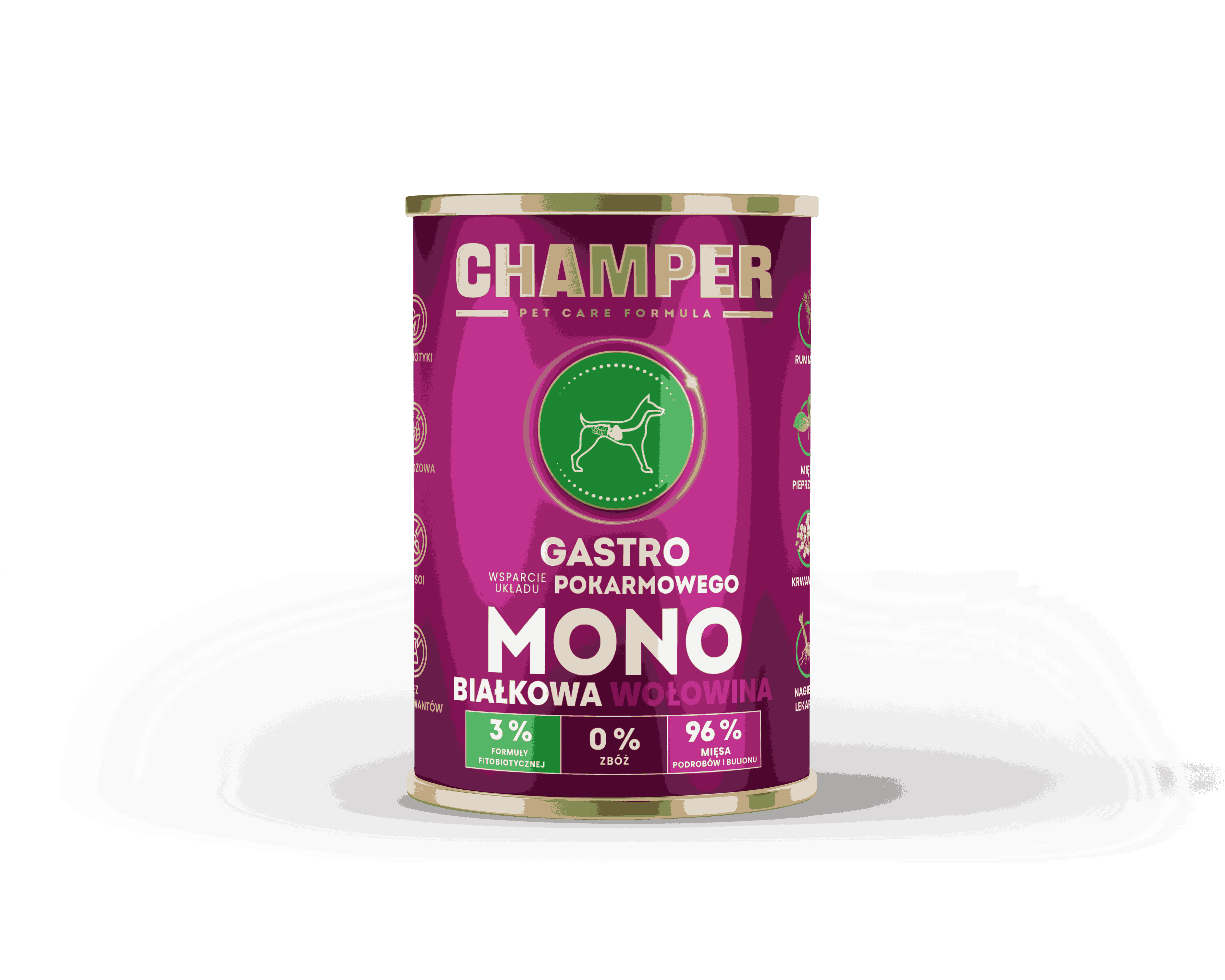 CHAMPER GASTRO MONOBIAŁKOWA wołowina 400g