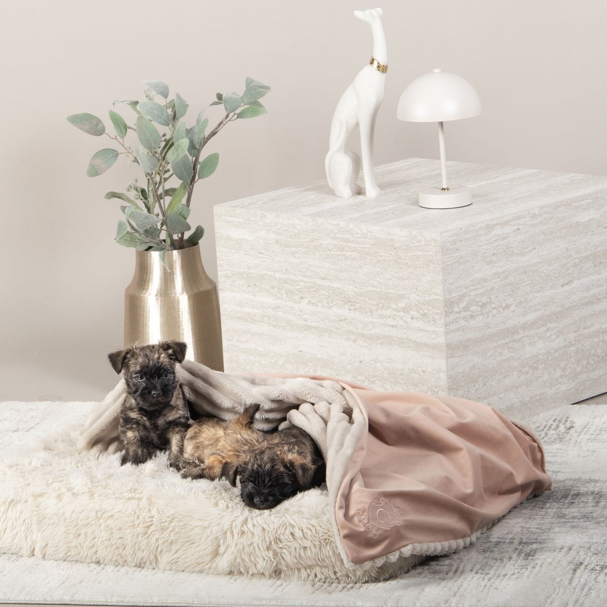 Kocyk / Otulacz dla zwierząt SOPHIE (M) Rose — zdjęcie 1