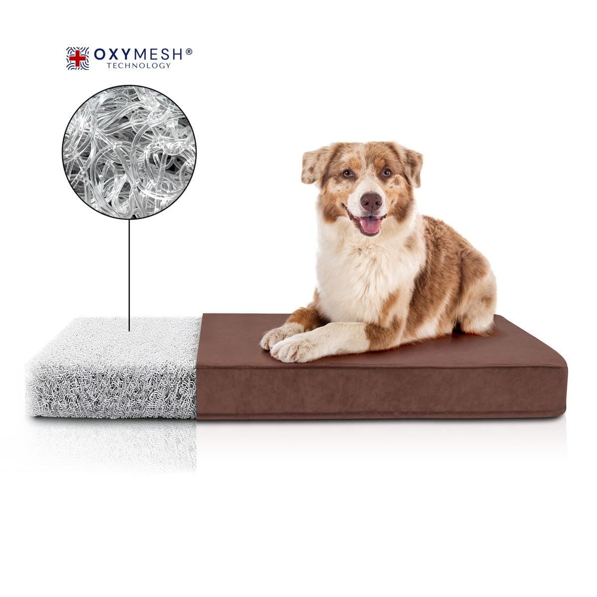 Przekrój materaca OTOMAN – struktura Oxymesh®