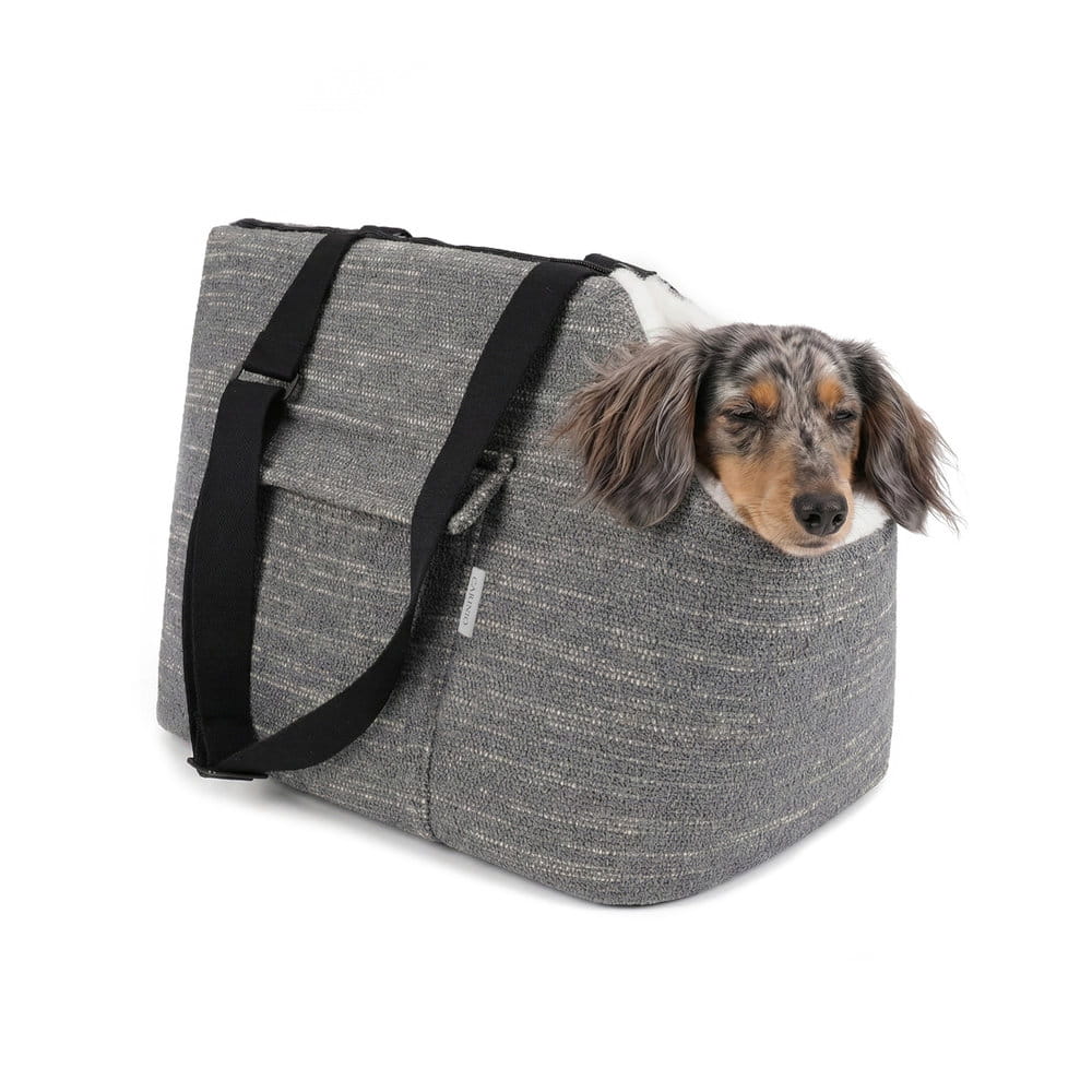 Pies w torbie transportowej Carinio POCKET stone