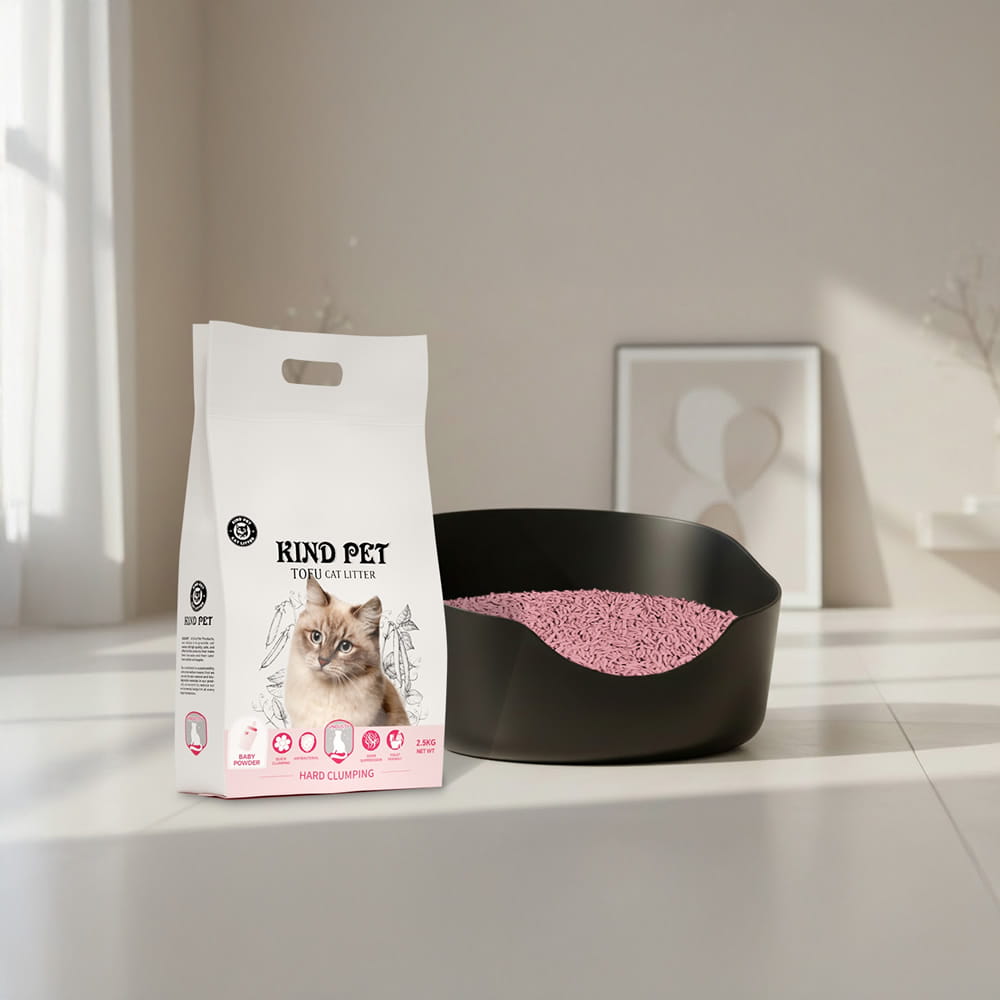 Żwirek Kind Pet Baby Powder w kuwecie