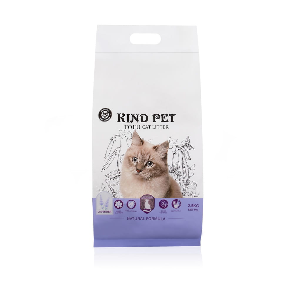 Worek żwirku tofu Kind Pet Lavender 2,5 kg