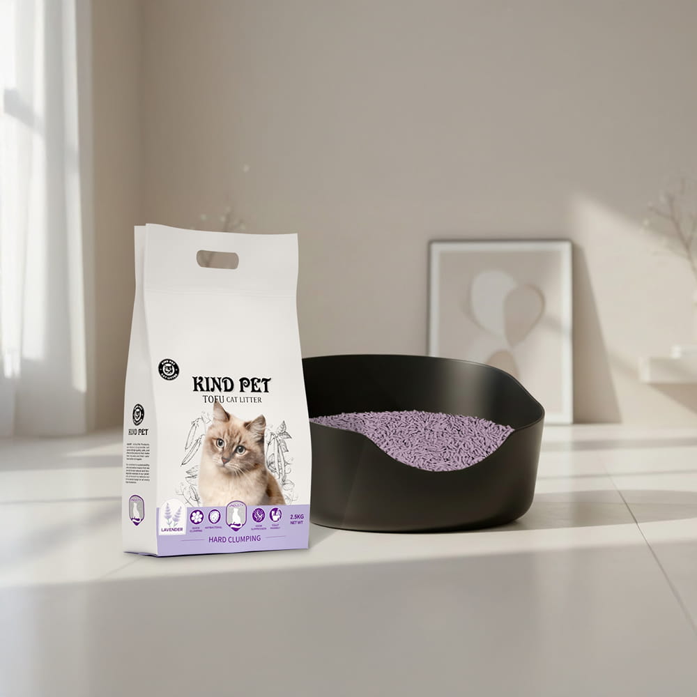 Żwirek Kind Pet Lavender w kuwecie