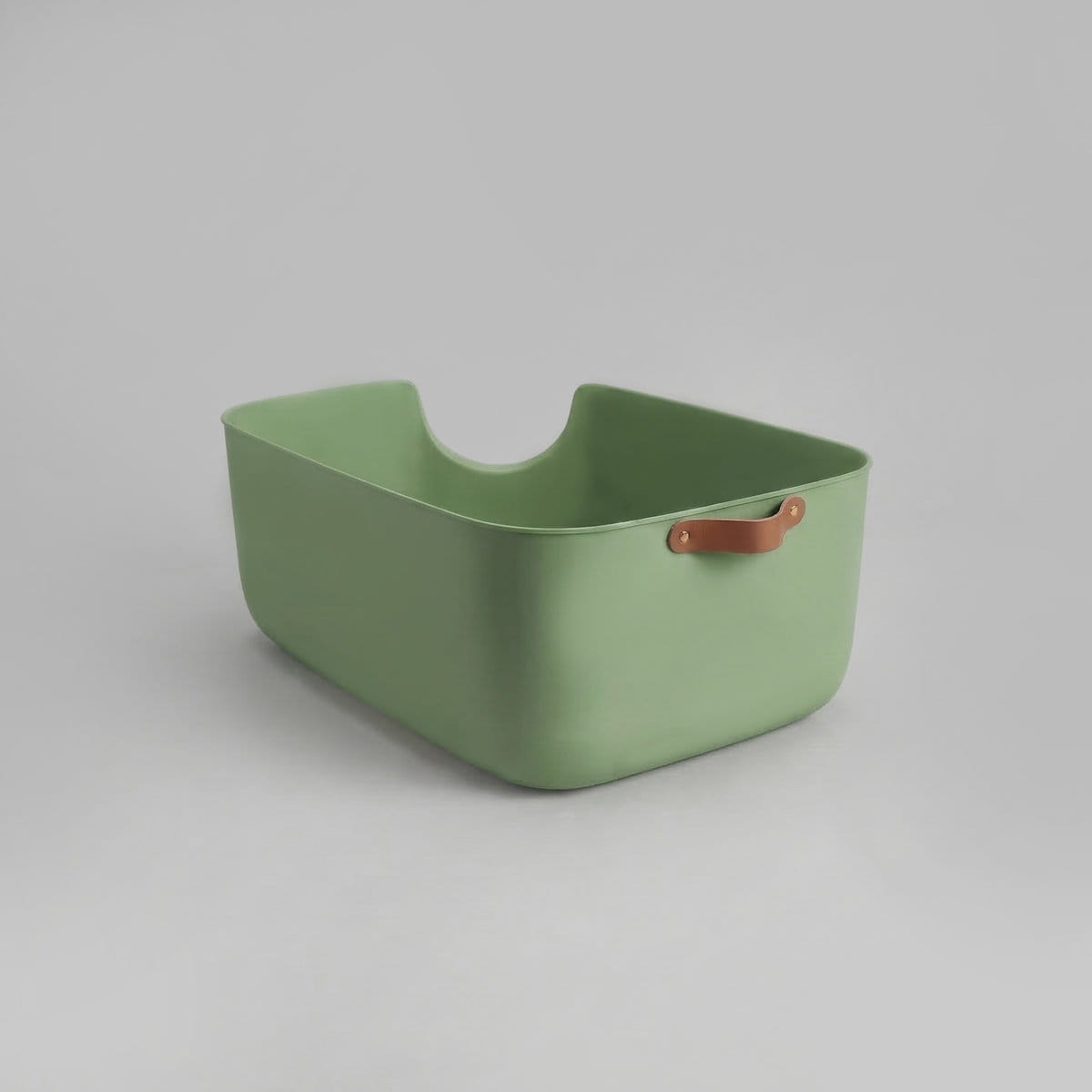 Kuweta Carinio CORNER zielona – wymiary 55 x 40 x 23 cm