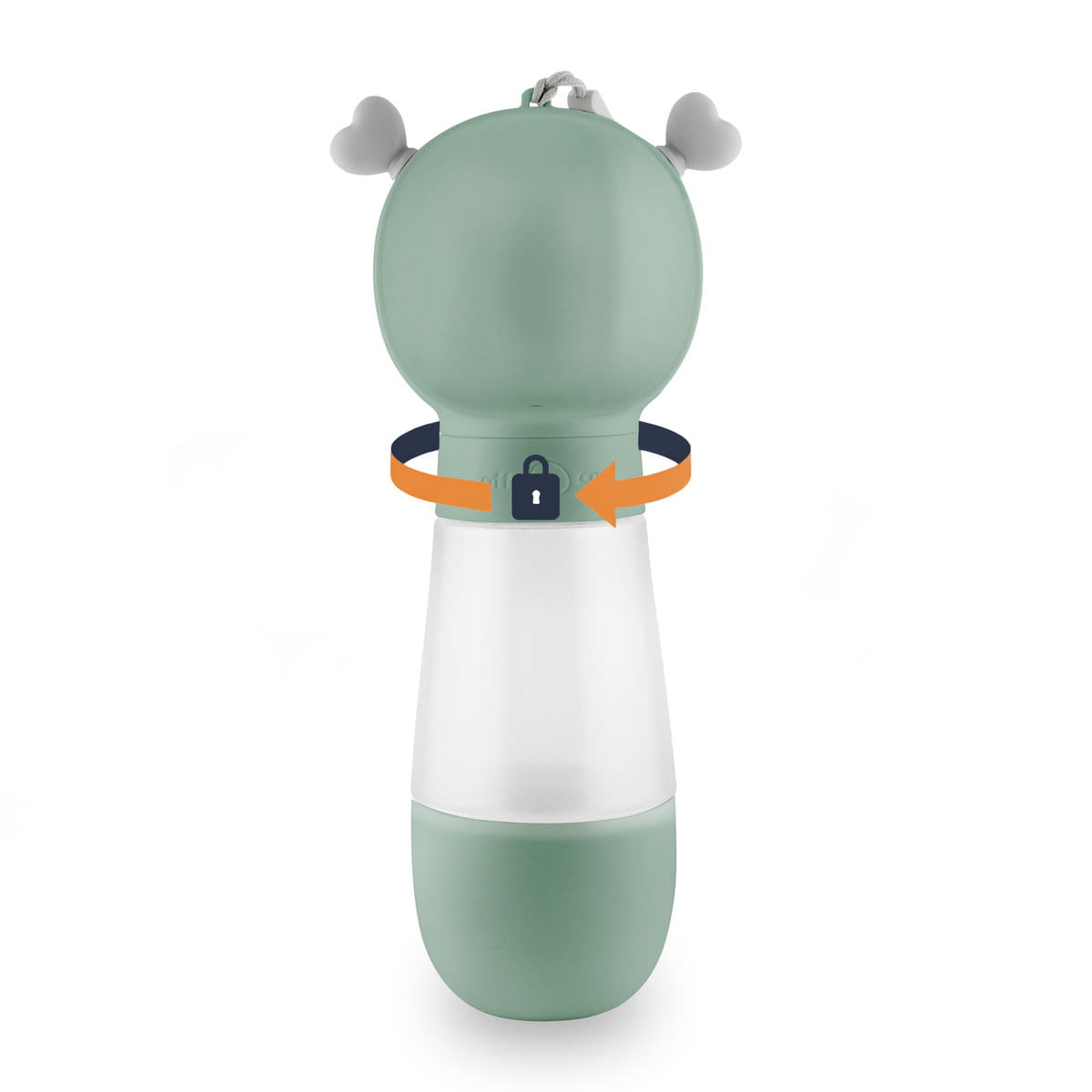 Blokada zamknięcia butelki Amore Duo green