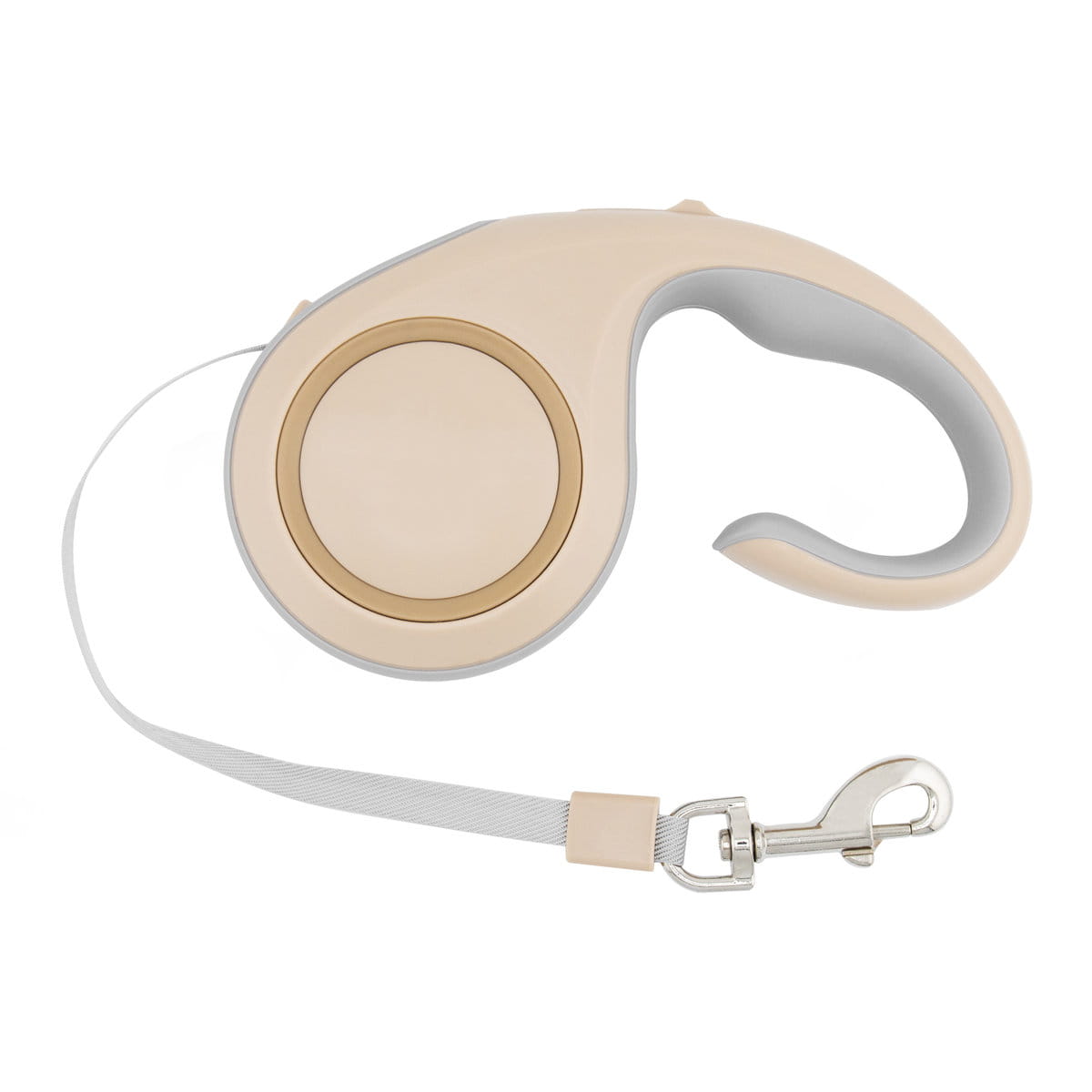 Smycz automatyczna Soft Control 5m - gold — zdjęcie 1