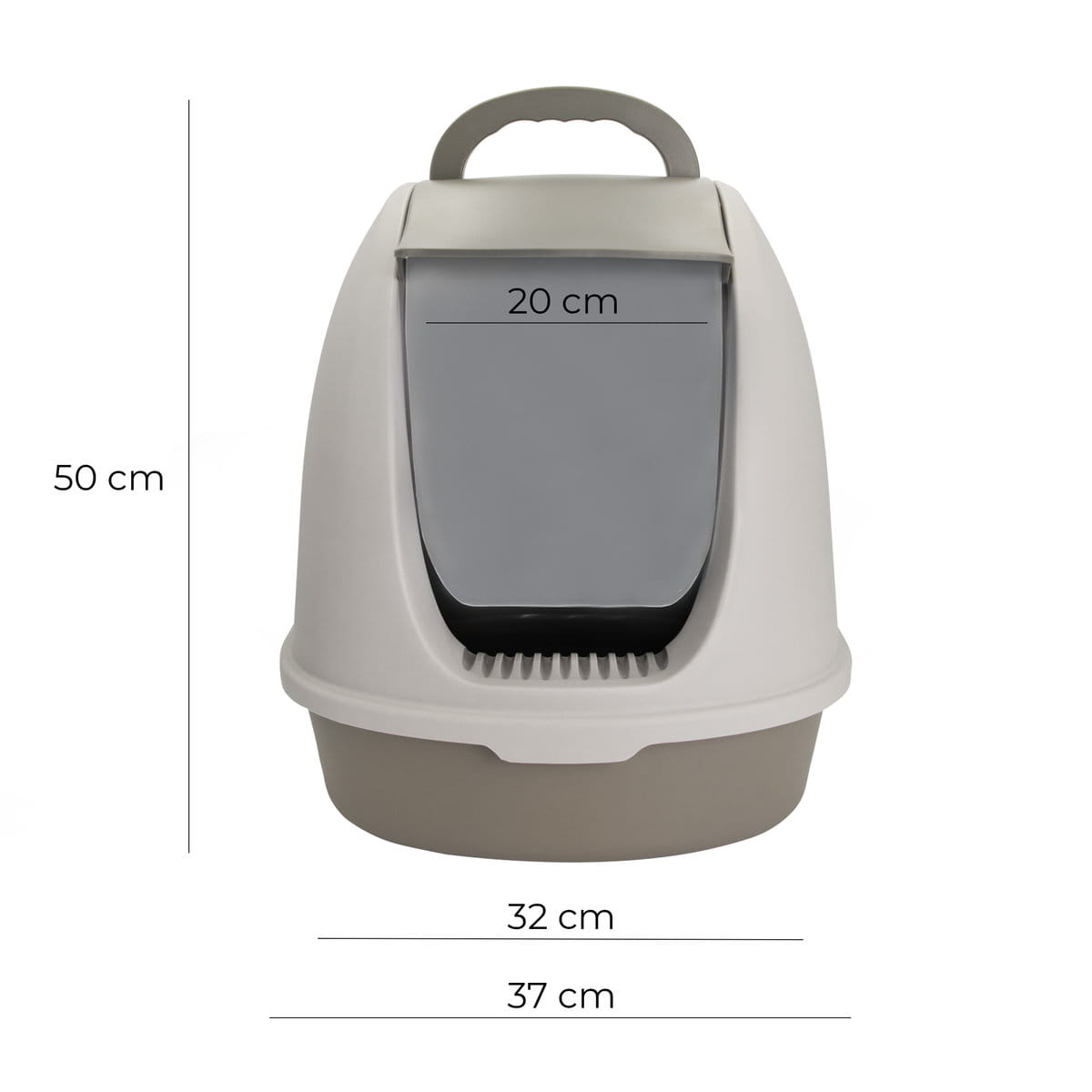 Kuweta Carinio CAPSULE kawowa – wymiary podstawy i wejścia