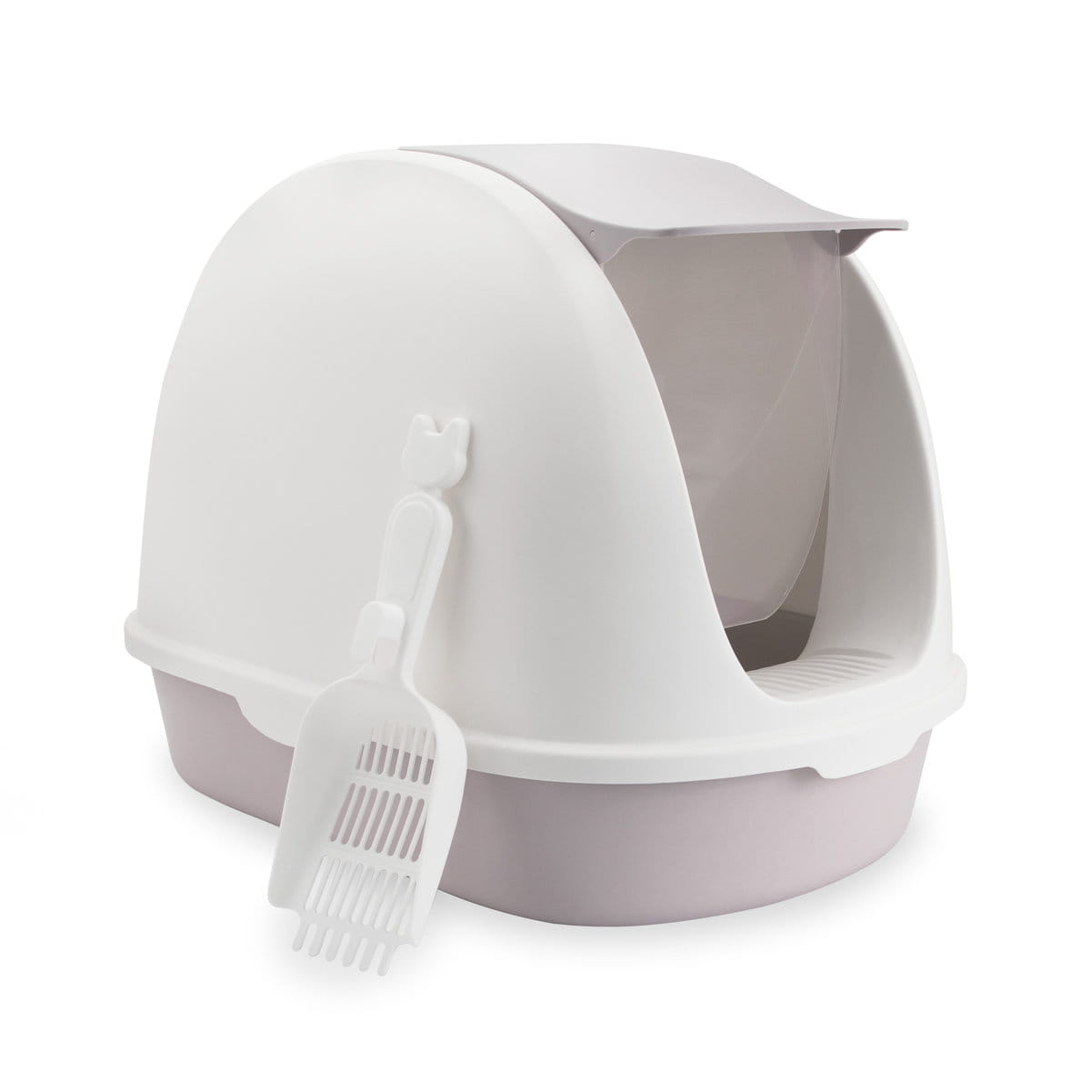Kuweta z filtrem dla kota Carinio CAPSULE biała XL