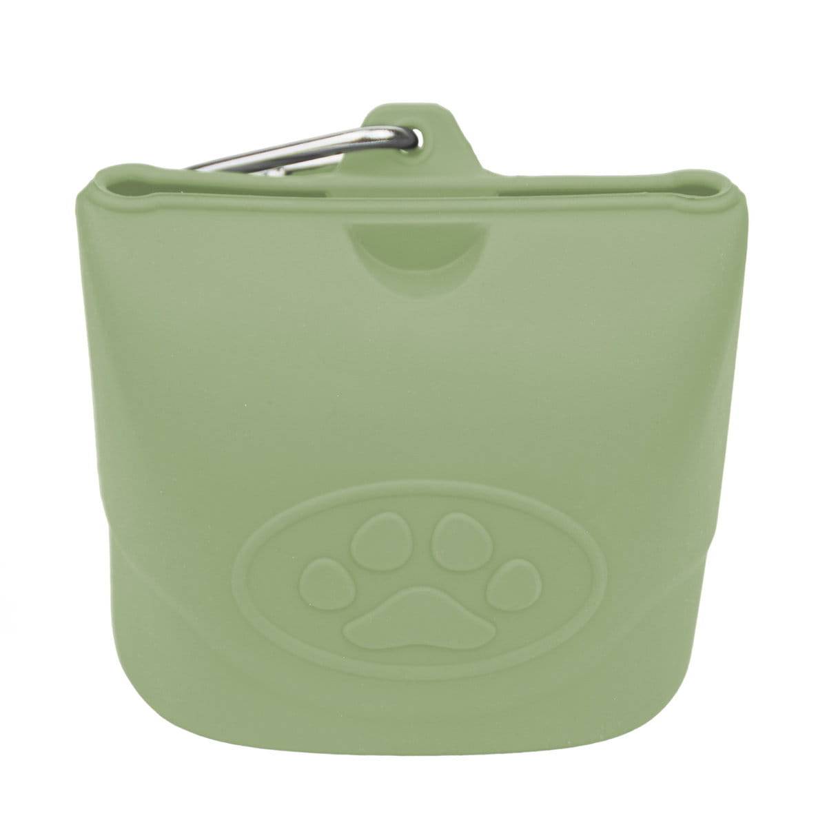 Silikonowe etui na przysmaki treserki jasno zielony