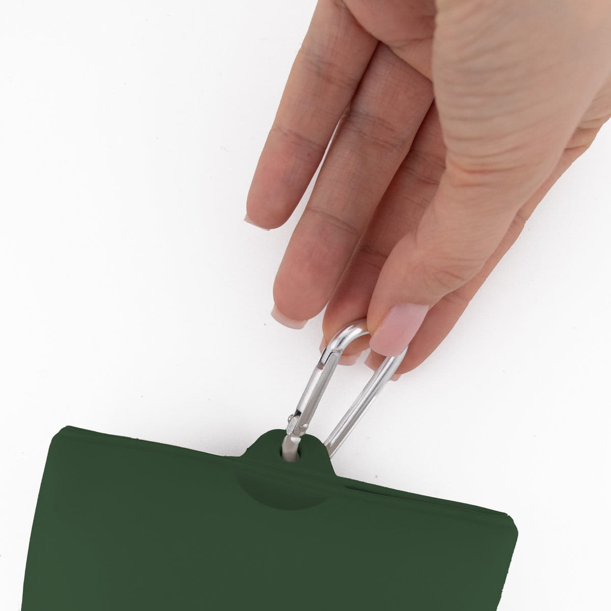 Karabińczyk silikonowego etui na smaczki