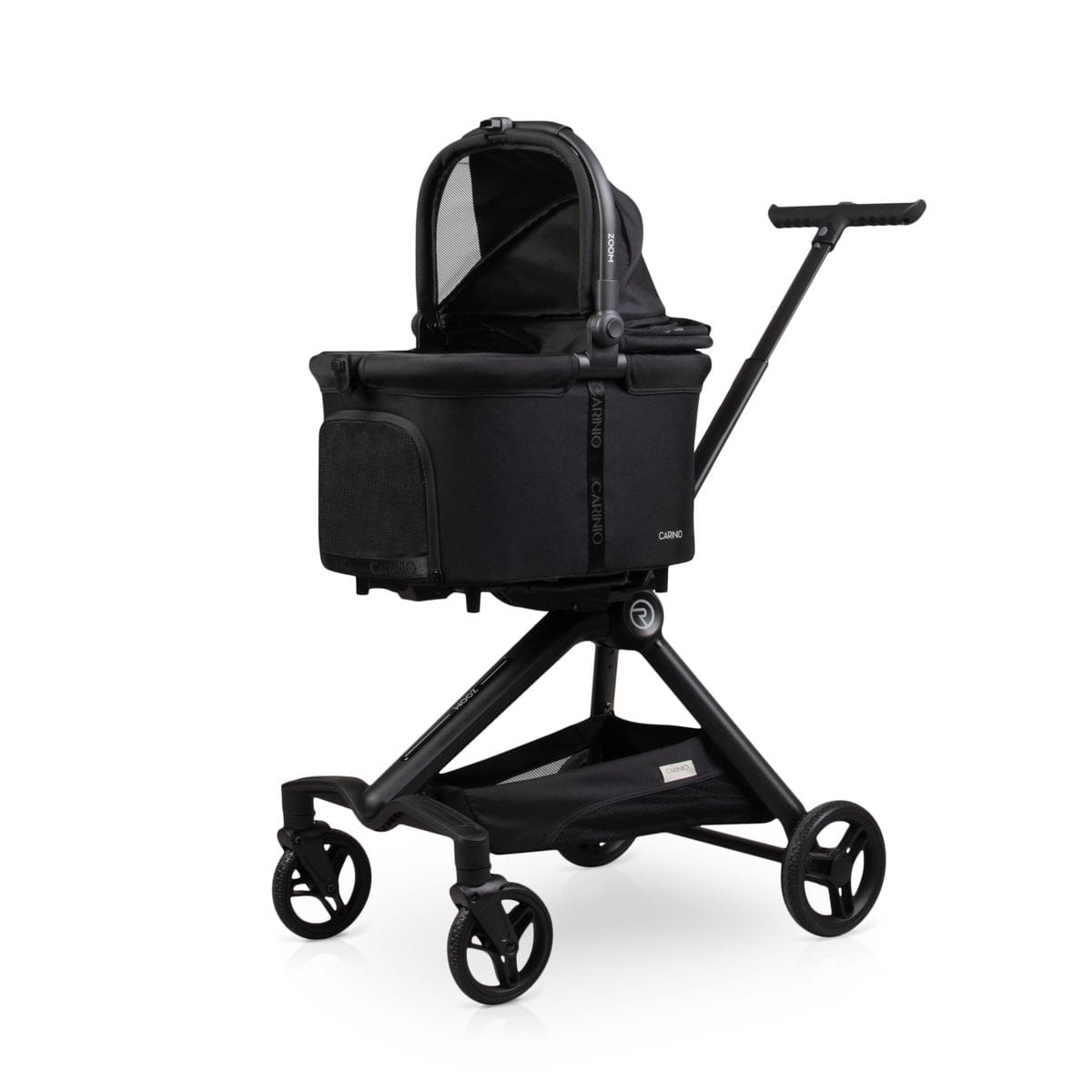 Wózek Carinio ZOOM Carbon – materiały łatwe w czyszczeniu