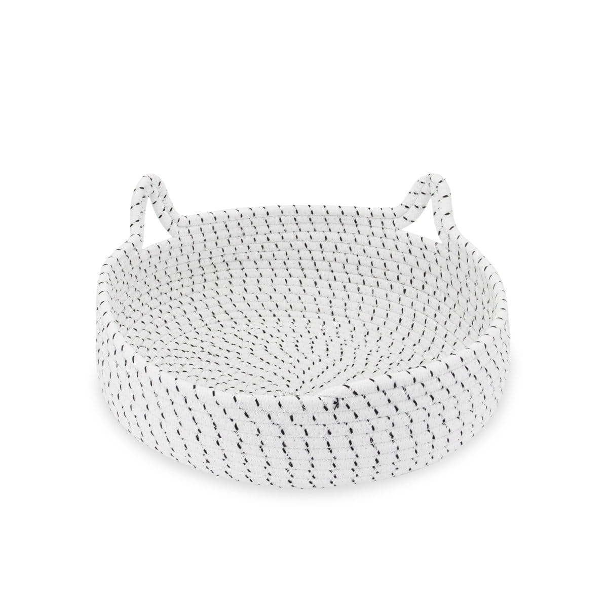 Legowisko plecione dla zwierząt Carinio MOON EARS White - S