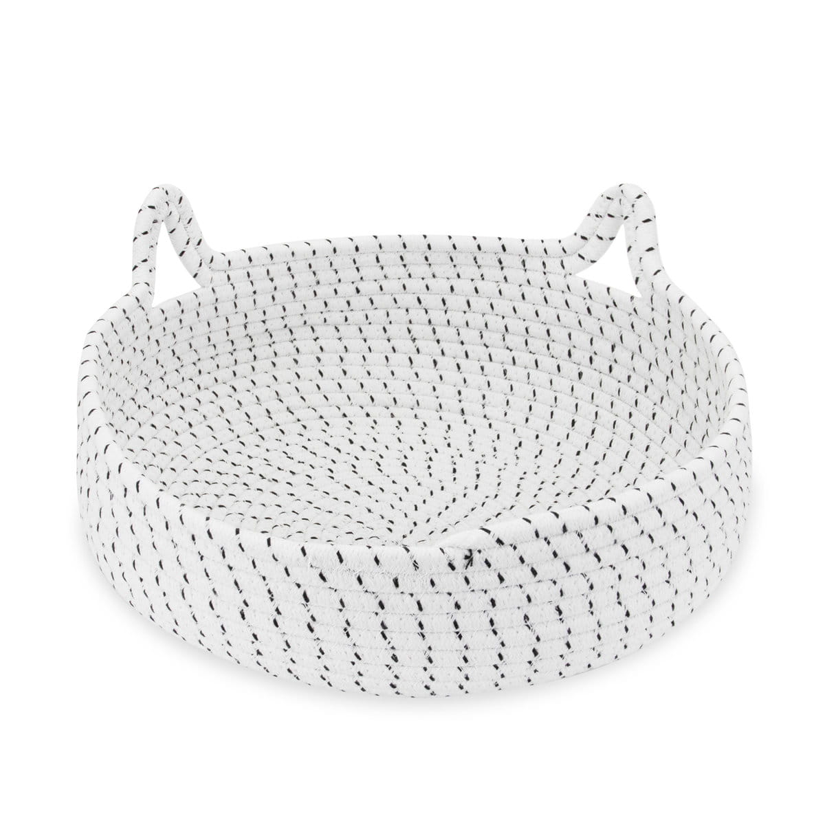 Legowisko plecione dla zwierząt Carinio MOON EARS White - L