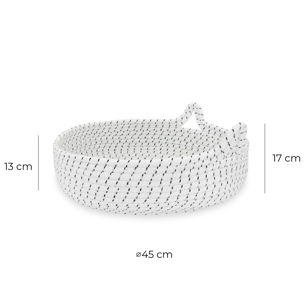 Wymiary legowiska MOON EARS White L