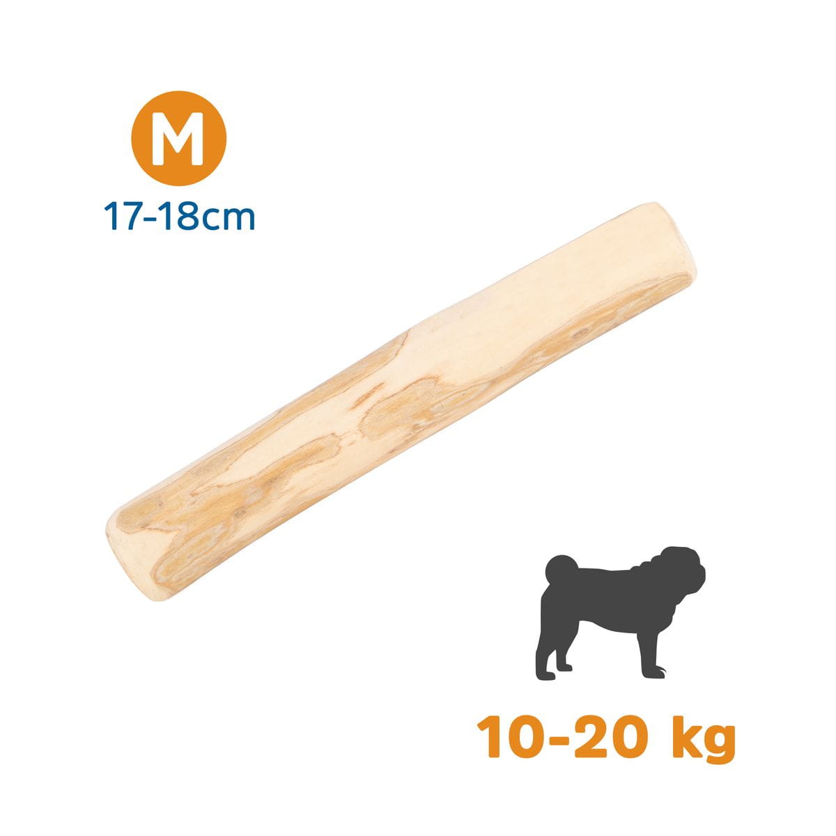 Gryzak - kość z drewna kawowego (m) - Miloo Pets