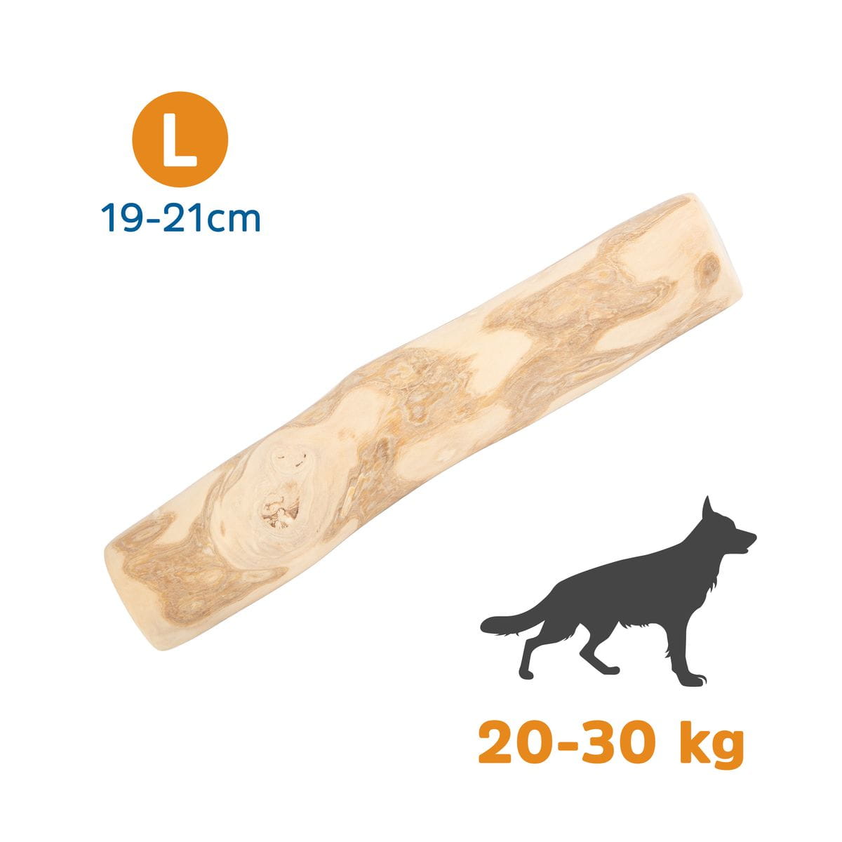 Gryzak - kość z drewna kawowego (L) - Miloo Pets