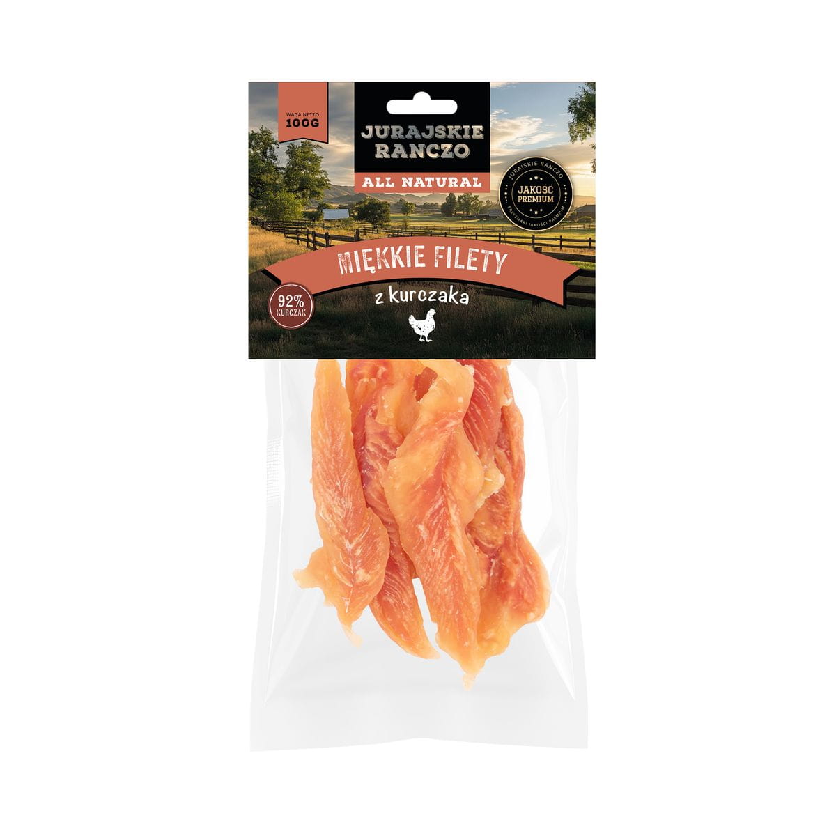Miękkie filety z kurczaka Jurajskie Ranczo - 100 g