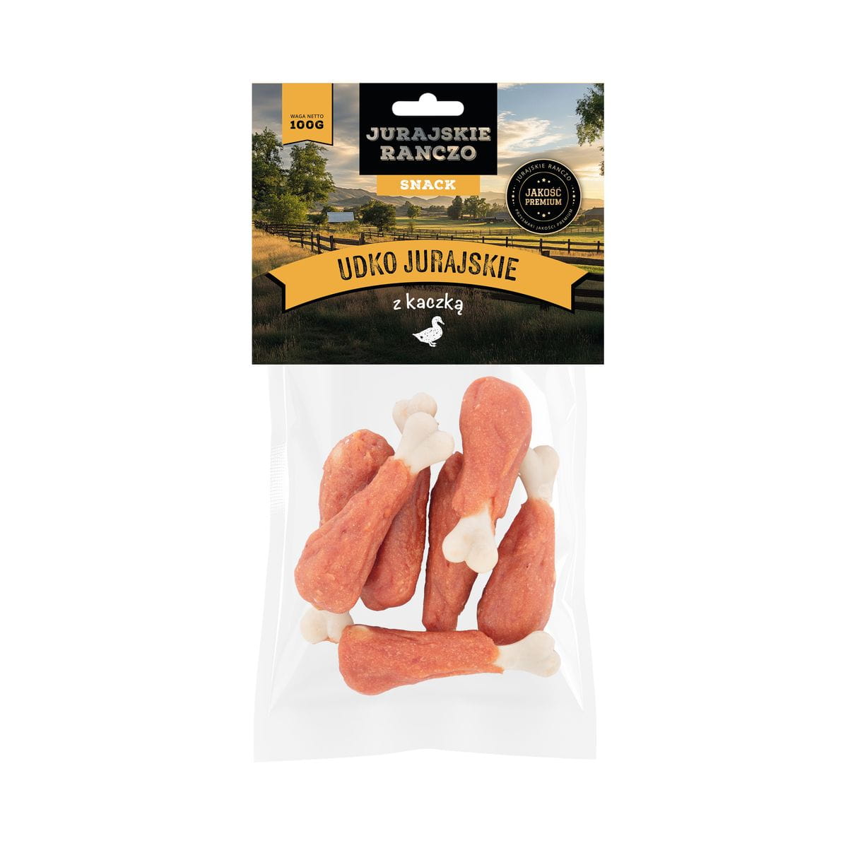 Udko z kaczką Jurajskie Ranczo - 100 g