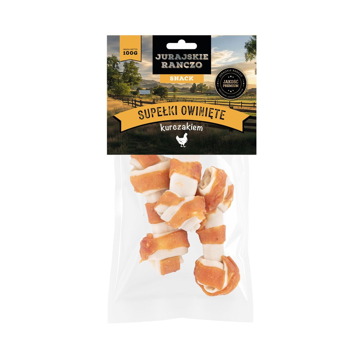 Supełki owinięte kurczakiem Jurajskie Ranczo - 100 g