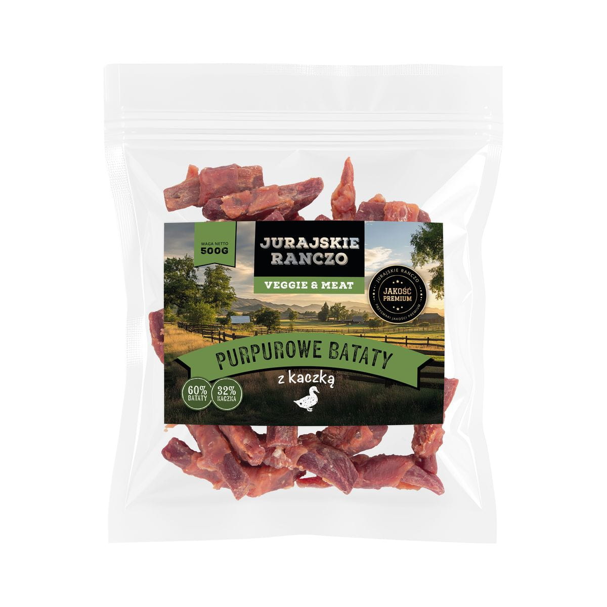 Purpurowe bataty z kaczką Jurajskie Ranczo - 500g