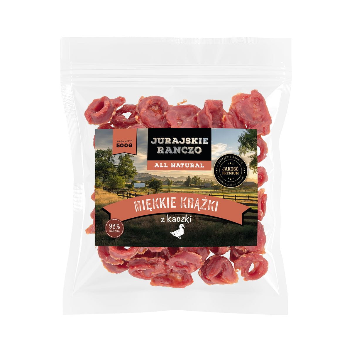 Miękkie krążki z kaczki Jurajskie Ranczo - 500g