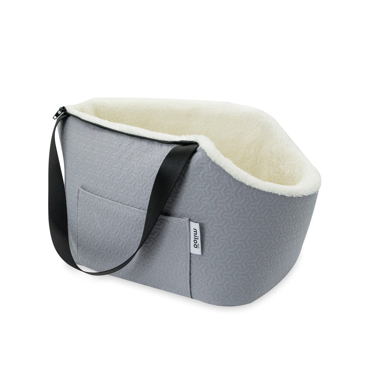 Torba transportowa dla psa i kota MilooPets TRAVELLY Gray