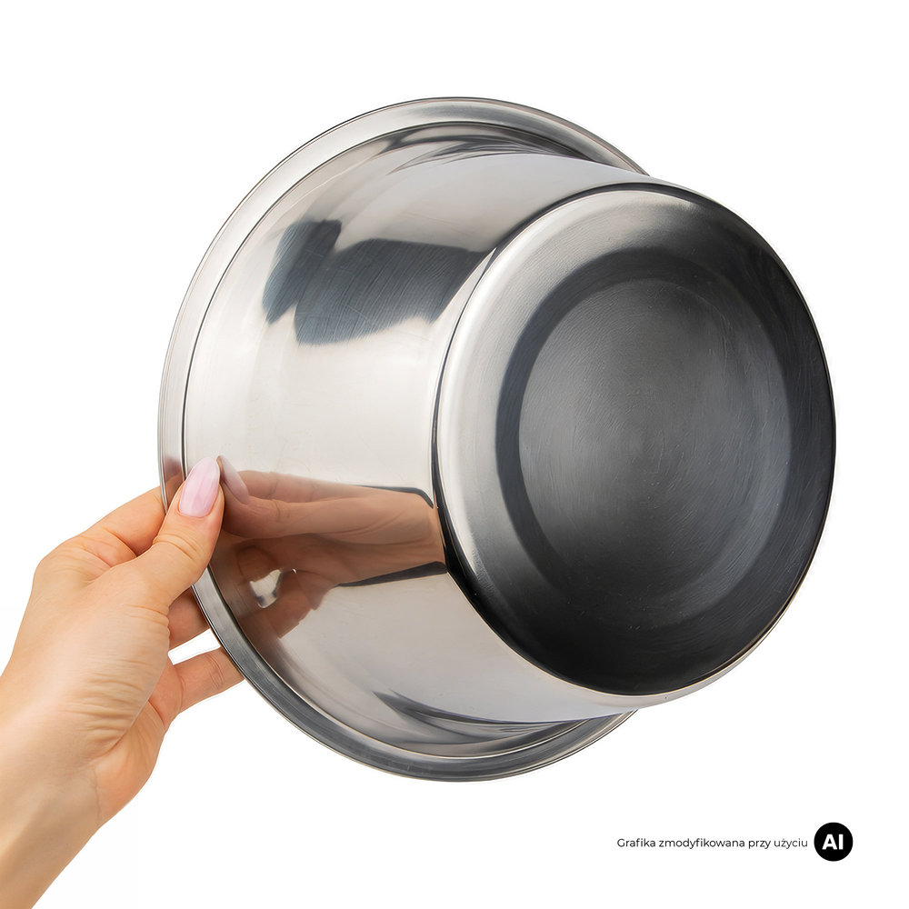 Metalowa miska dla psa MilooPets - 3,5l — zdjęcie 3
