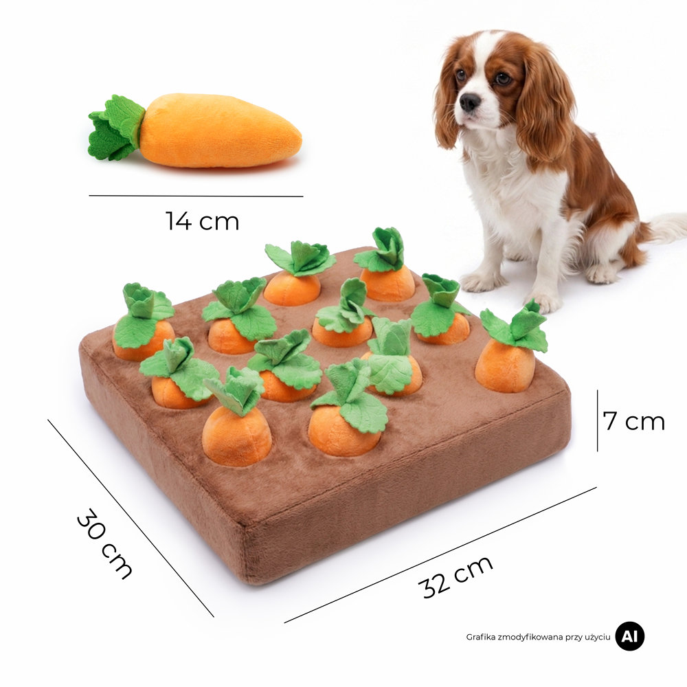 Mata węchowa dla psa MilooPets - marchewki — zdjęcie 6