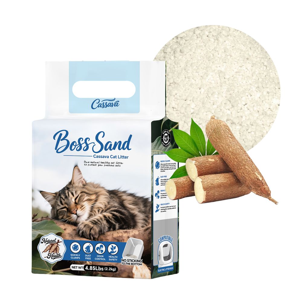 Worek żwirku Boss Sand Cassava z granulatem