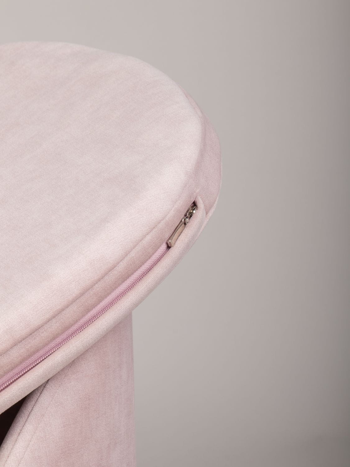 Poducha ze zdejmowanym pokrowcem – legowisko OVAL Blush